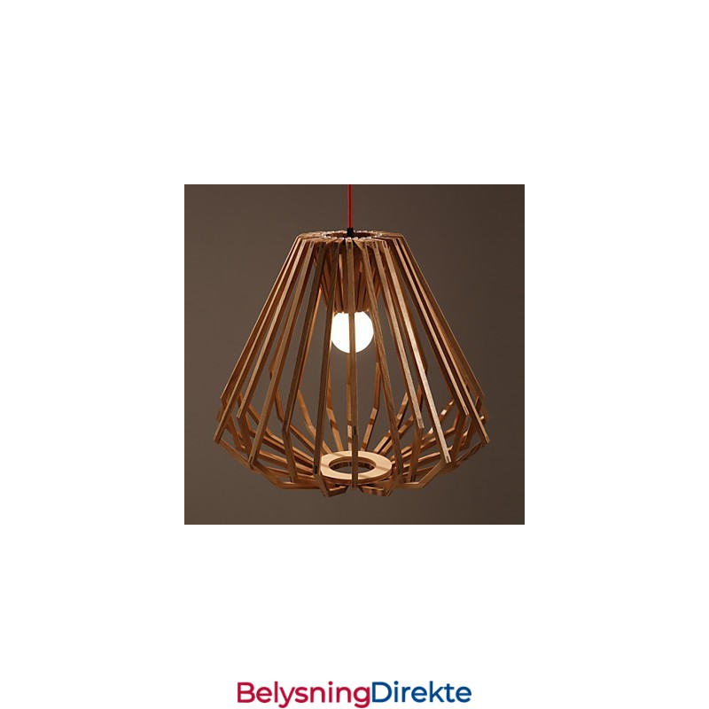 Lysekrone I Ministil, Tradisjonell Klassisk, Tre, Bambus