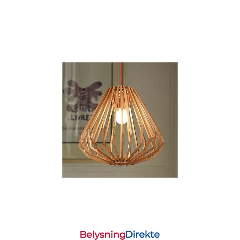 Lysekrone I Ministil, Tradisjonell Klassisk, Tre, Bambus