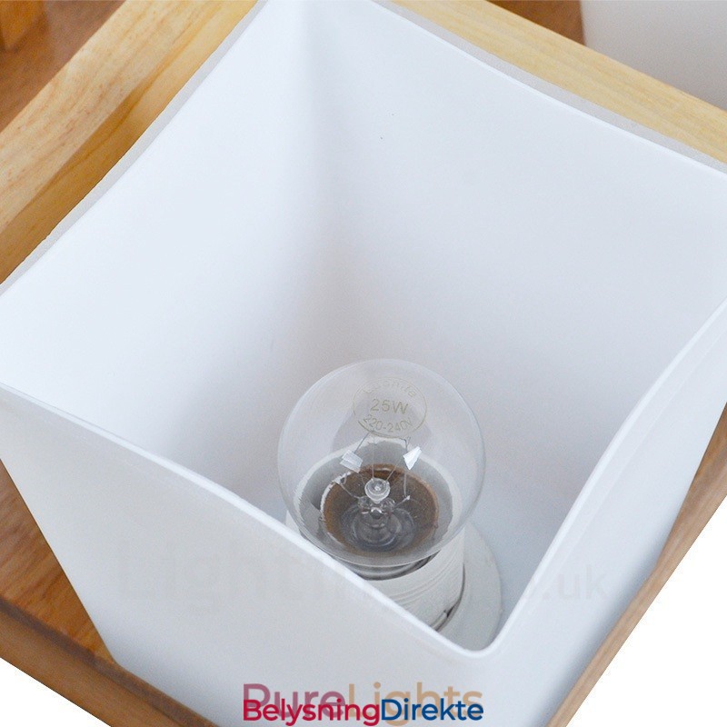 Moderne, Samtidskunstneriske Taklamper Med Innfelt Tak Og Glassskjerm