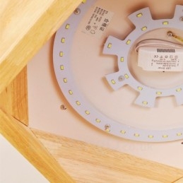 Moderne, Samtidskunstnerisk Nordisk Stil, Innfelt Taklampe Med Akrylskjerm