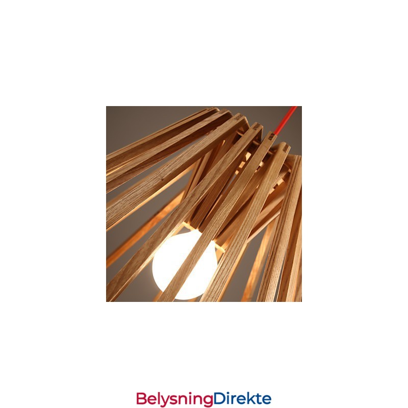 Lysekrone I Ministil, Tradisjonell Klassisk, Tre, Bambus