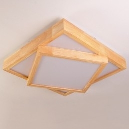 Moderne, Samtidskunstneriske Innfelte Taklamper Med Akrylskjerm