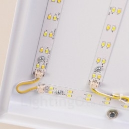 Moderne, Samtidskunstneriske Innfelte Taklamper Med Akrylskjerm