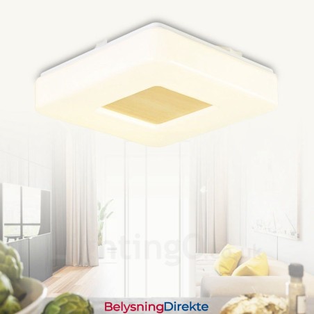 Moderne, Samtidskunstneriske Innfelte Taklamper Med Akrylskjerm