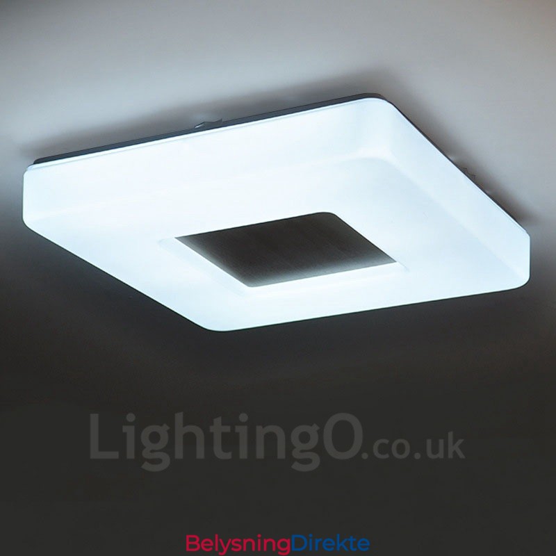 Moderne, Samtidskunstneriske Innfelte Taklamper Med Akrylskjerm