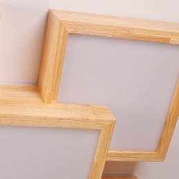 6 Moderne, Samtidskunstneriske, Nordiske Taklamper Med Innfelt Tak Og Akrylskjerm