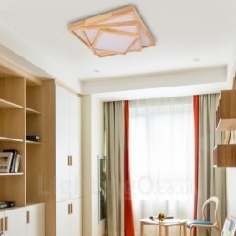 Moderne, Samtidskunstnerisk Nordisk Stil, Innfelt Taklampe Med Akrylskjerm