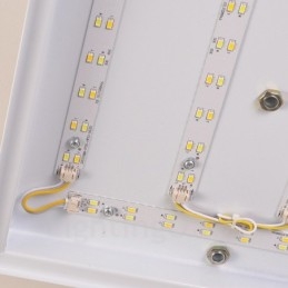 Moderne, Samtidskunstnerisk Nordisk Stil, Innfelt Taklampe Med Akrylskjerm