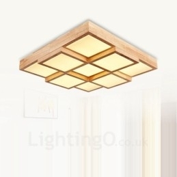 Moderne, Samtidskunstnerisk Nordisk Stil, Innfelt Taklampe Med Akrylskjerm