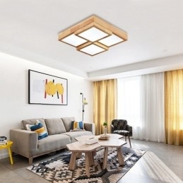 Moderne, Samtidskunstnerisk Nordisk Stil, Innfelt Taklampe Med Akrylskjerm