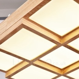 Moderne, Samtidskunstnerisk Nordisk Stil, Innfelt Taklampe Med Akrylskjerm