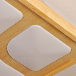 Moderne, Samtidskunstneriske Innfelte Taklamper Med Akrylskjerm