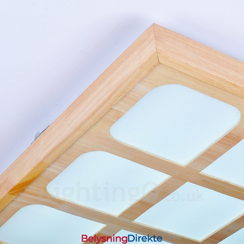 Moderne, Samtidskunstneriske Innfelte Taklamper Med Akrylskjerm