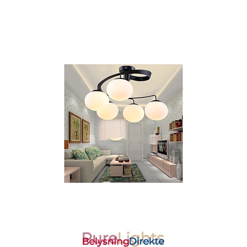 Pendellamper Moderne Samtids Metall