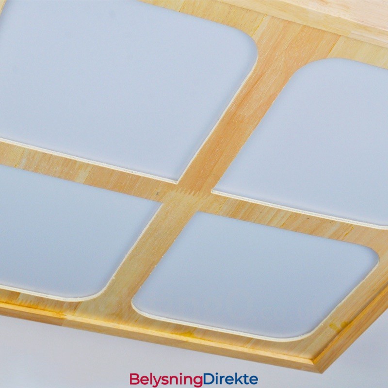 Moderne, Samtidskunstneriske Innfelte Taklamper Med Akrylskjerm