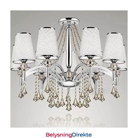 Moderne Samtidskrone I Krystall I Krom I Metall