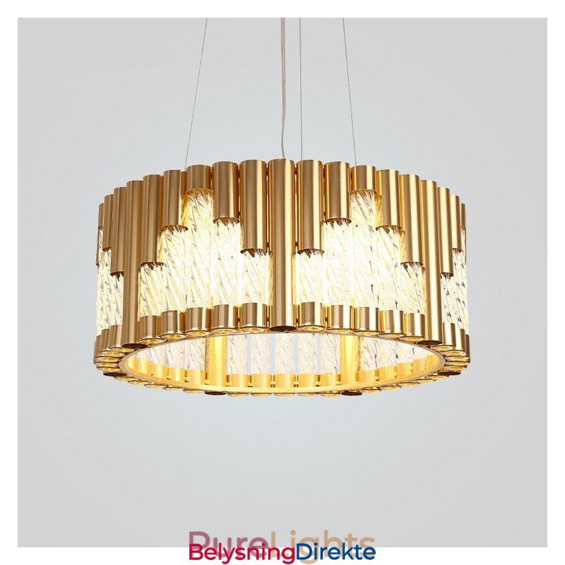 Moderne Samtids Taklamper Kobberbelagt Pendellampe