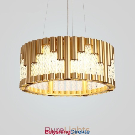 Moderne Samtids Taklamper Kobberbelagt Pendellampe