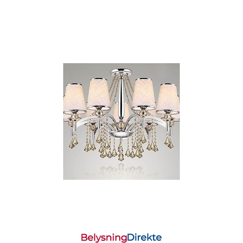 Moderne Samtidskrone I Krystall I Krom I Metall