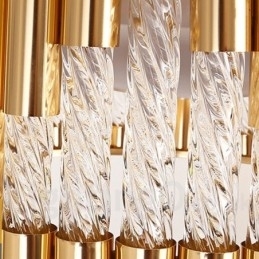 Moderne Samtids Taklamper Kobberbelagt Pendellampe