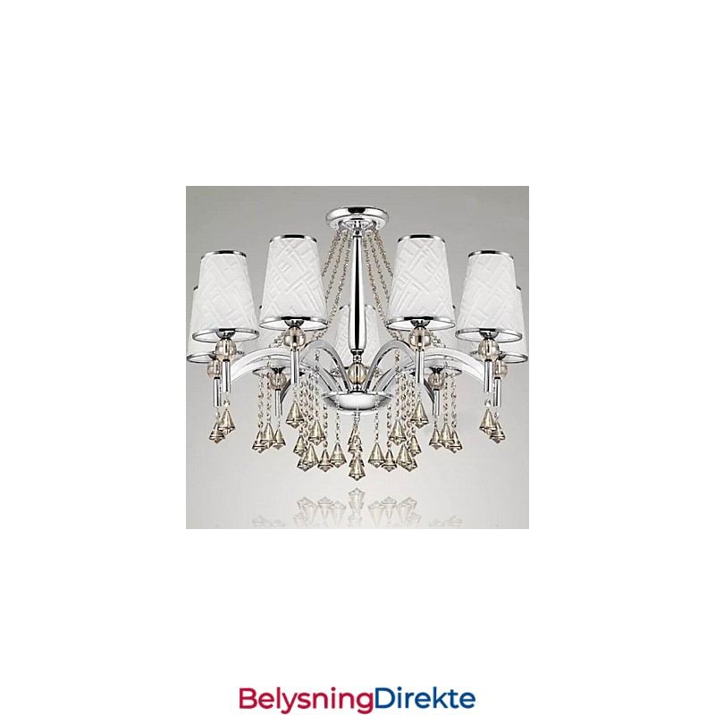 Moderne Samtidskrone I Krystall I Krom I Metall