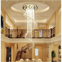 15 Lys Moderne Krystall Takpendellampe Innendørs Lysekrone Belysning Lamper Armaturer Med Pærer