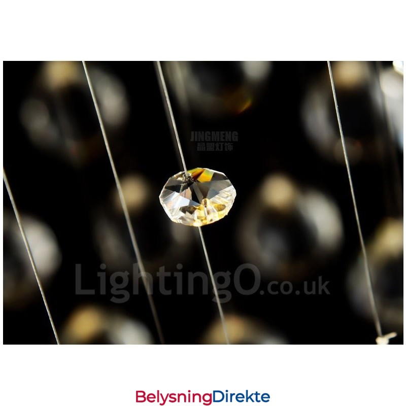 Moderne Krystall Takpendellampe Innendørs Lysekrone Belysning Lamper Armaturer