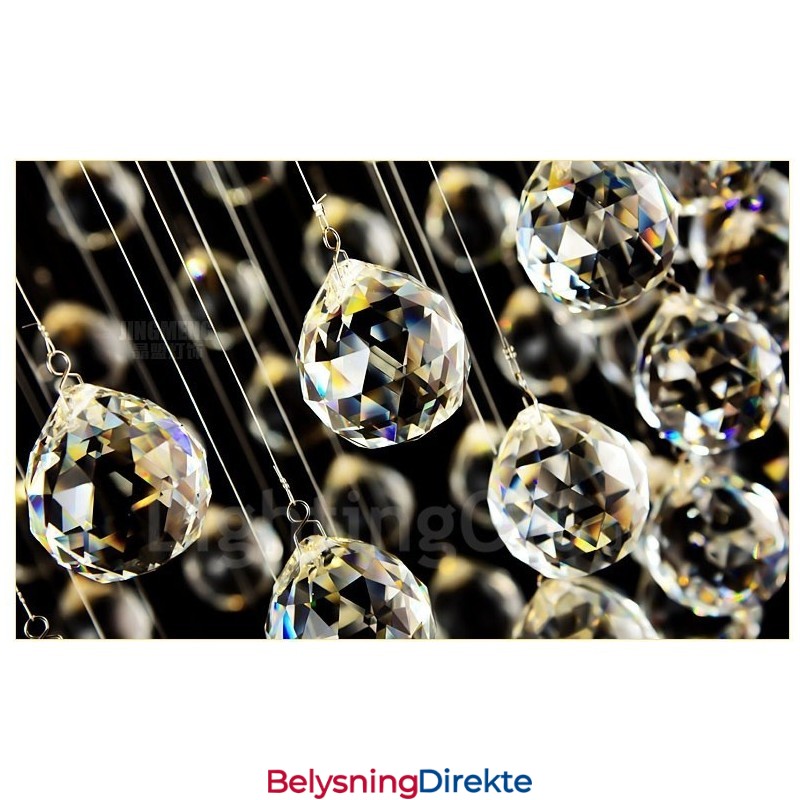 Moderne Krystall Takpendellampe Innendørs Lysekrone Belysning Lamper Armaturer