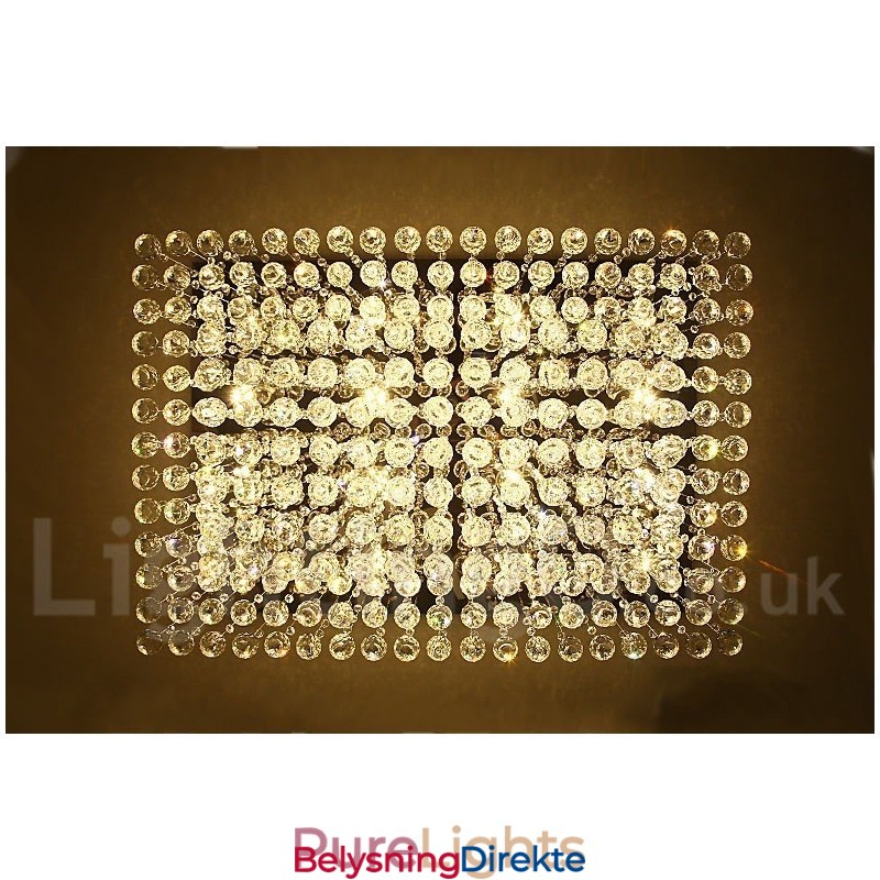 Moderne Krystall Takpendellampe Innendørs Lysekrone Belysning Lamper Armaturer