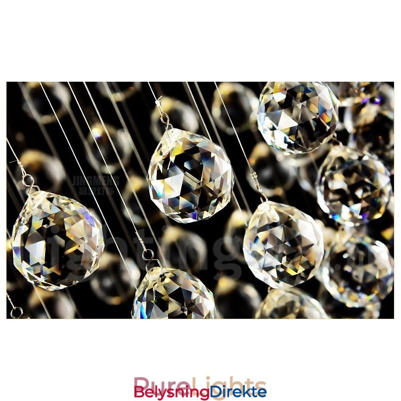 Moderne Krystall Takpendellampe Innendørs Lysekrone Belysning Lamper Armaturer
