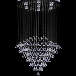 7 Lys Moderne Krystall Tak Anhengslampe Innendørs Lysekrone Belysning Lamper Armaturer