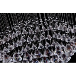 7 Lys Moderne Krystall Tak Anhengslampe Innendørs Lysekrone Belysning Lamper Armaturer