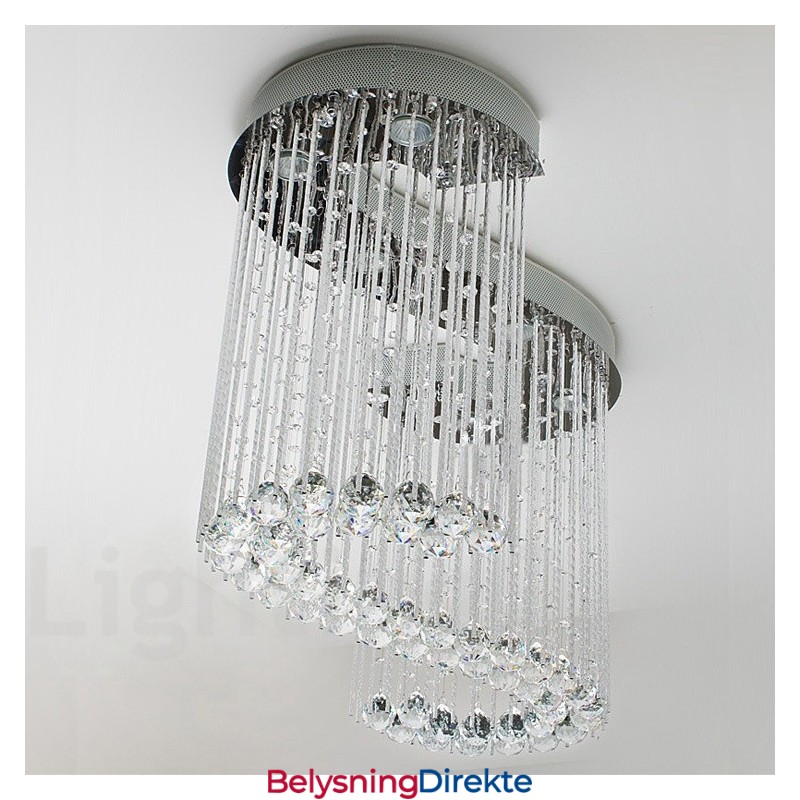 6 Lys Moderne Krystall Tak Anheng Lysekroner Innendørs Lamper Armaturer