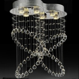 6 Lys Moderne Krystall Tak Anheng Lysekroner Innendørs Lamper Armaturer