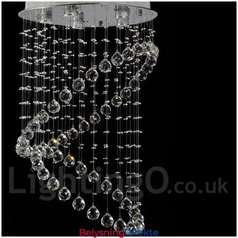 5 Lys Moderne Krystall Tak Anheng Lysekroner Innendørs Lamper Armaturer