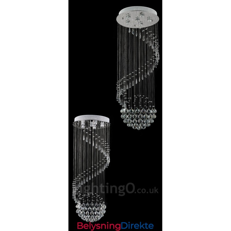 6 Lys Moderne Krystall Tak Anheng Lysekroner Innendørs Lamper Armaturer