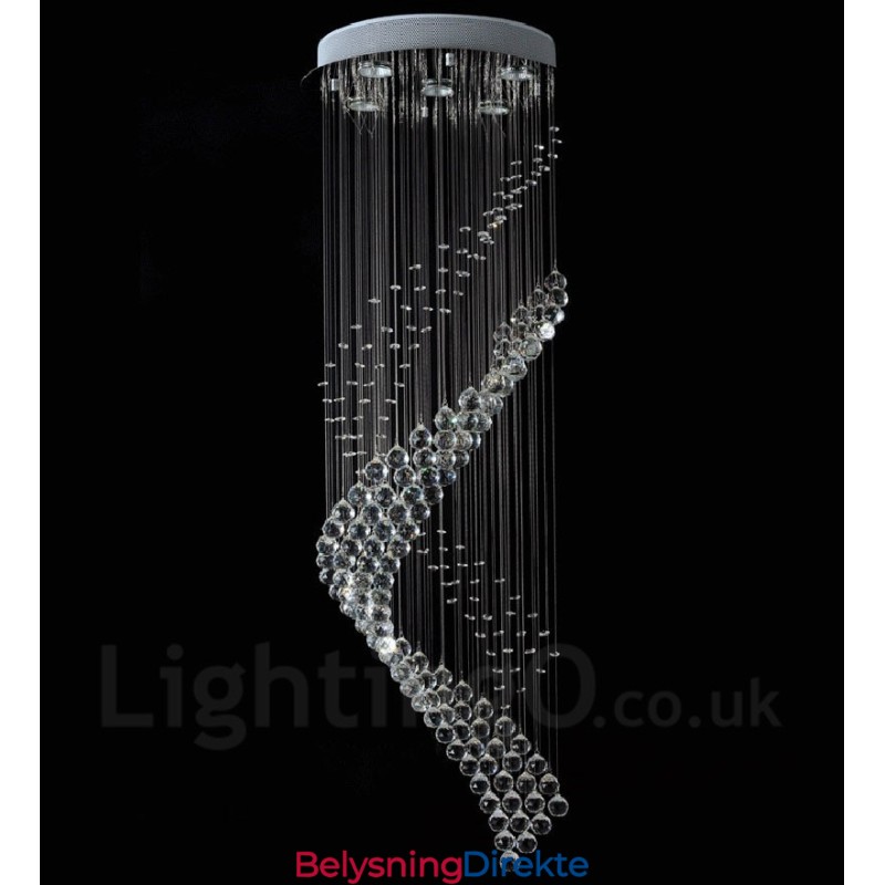 5 Lys Moderne Krystall Tak Anheng Lysekroner Innendørs Lamper Armaturer