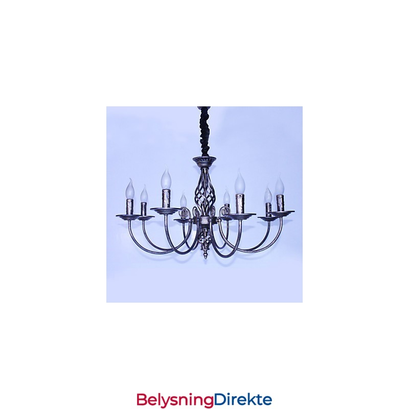 Retro Designere Stearinlysstil Andre Metalllysekrone