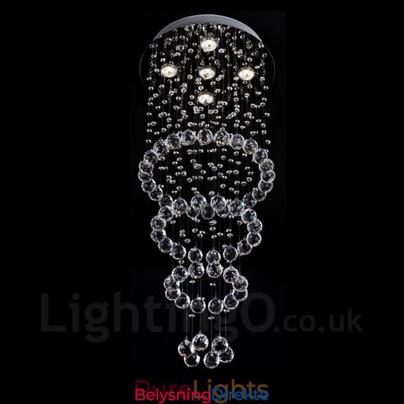 5 Lys Moderne Krystall Tak Anheng Lysekroner Innendørs Lamper Armaturer