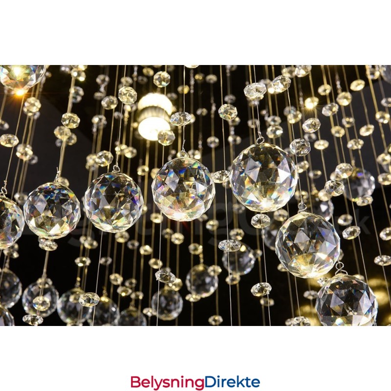 4 Lys Moderne Krystall Tak Anheng Lysekroner Innendørs Lamper Armaturer