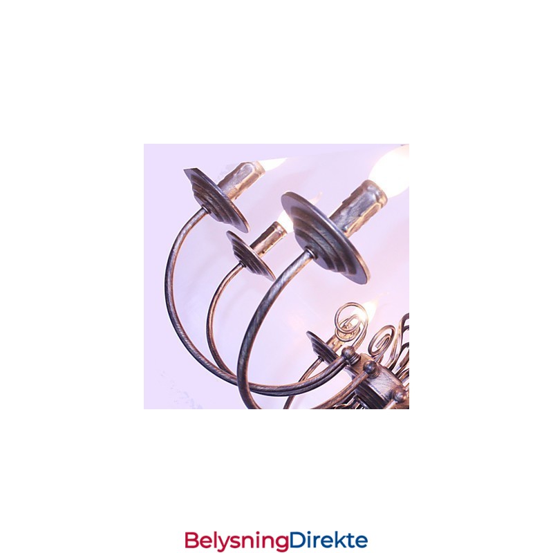 Retro Designere Stearinlysstil Andre Metalllysekrone