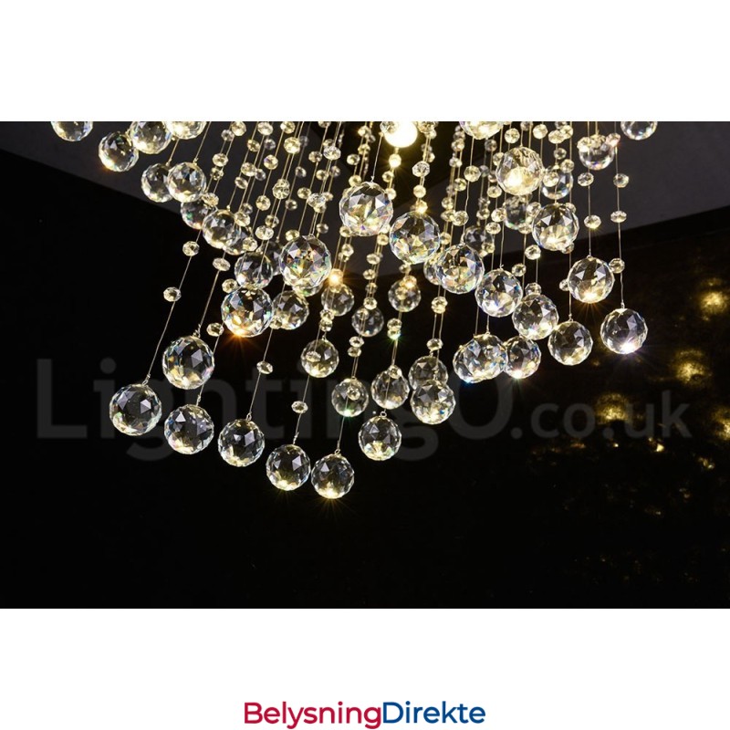 4 Lys Moderne Krystall Tak Anheng Lysekroner Innendørs Lamper Armaturer