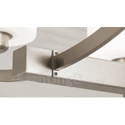 6 Lys Moderne Krom Anhengslampe Innendørs Lysekrone Hjem Hengende Belysning Lamper Armaturer Med Glassskjermer