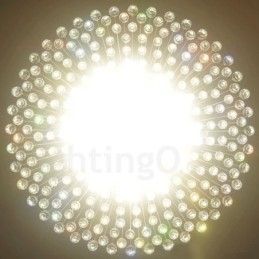 21 Lys Moderne K9 Krystall Takpendellampe Innendørs Lysekrone Belysning Lamper Armaturer