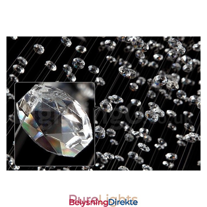 5 Lys Moderne K9 Krystall Tak Anheng Lys Innendørs Lysekrone Belysning Lamper Armaturer