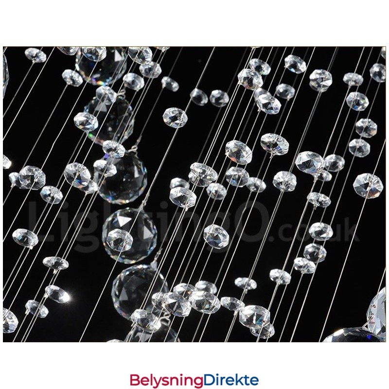 1 Lys Moderne K9 Krystall Takpendellampe Innendørs Lysekrone Belysning Lamper Armaturer