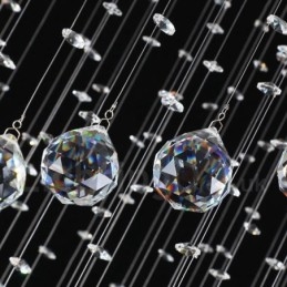 7 Lys Moderne K9 Krystall Tak Anheng Lys Innendørs Lysekrone Belysning Lamper Armaturer