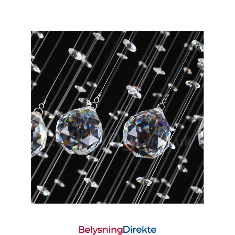 7 Lys Moderne K9 Krystall Tak Anheng Lys Innendørs Lysekrone Belysning Lamper Armaturer