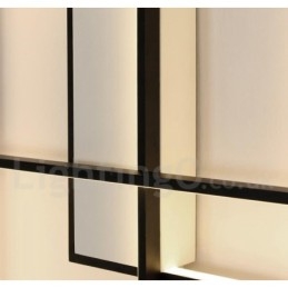 Moderne, Moderne Taklampe I Aluminium, Veggmontert Med Fjernkontrolldimmer For Stue, Soverom