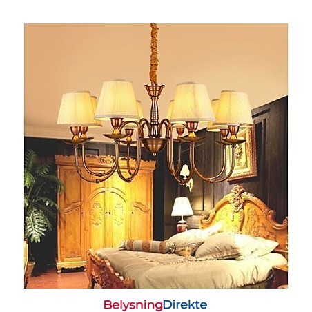 Lysekrone Moderne Samtids Metall